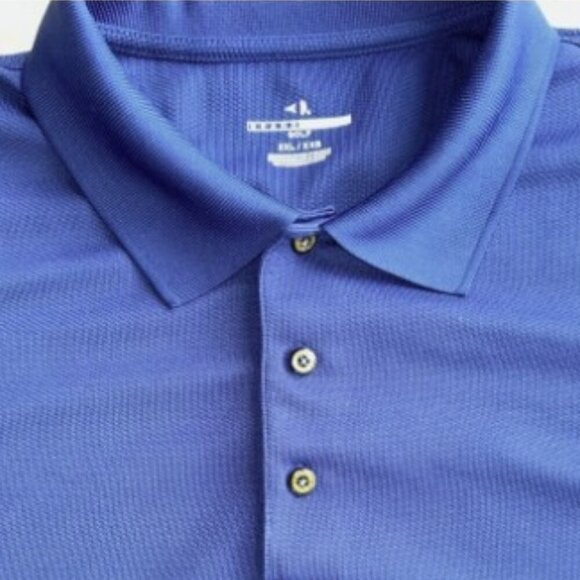Grand Slam Athletic Golf Polo Shirt Royal Blue Men's Size XXL Polyester Wicking - Picture 5 of 8